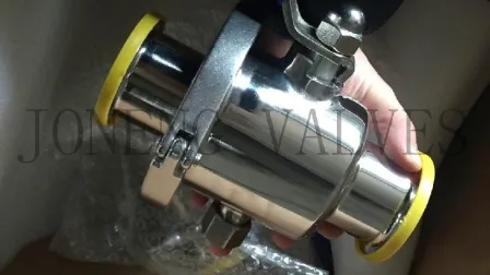 Stainless Steel Hygienic 3 Way Union Connection Plug Valve